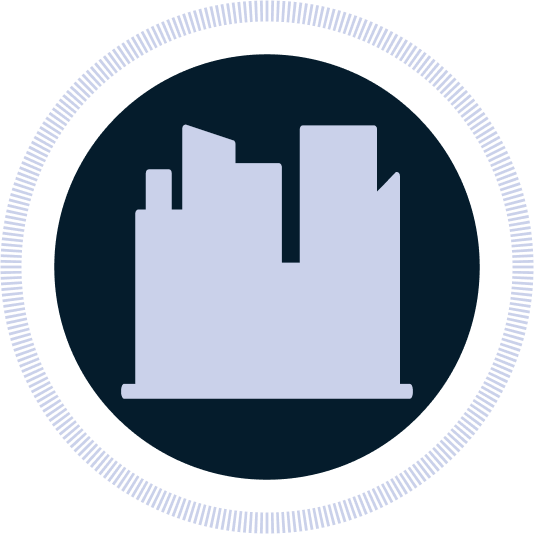 StockStorm Real Estate Sector VR Icon
